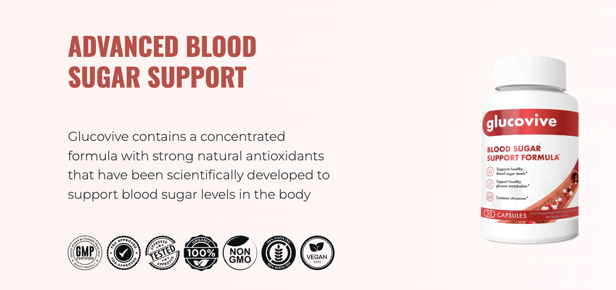 Glucovive Blood Sugar Benefits